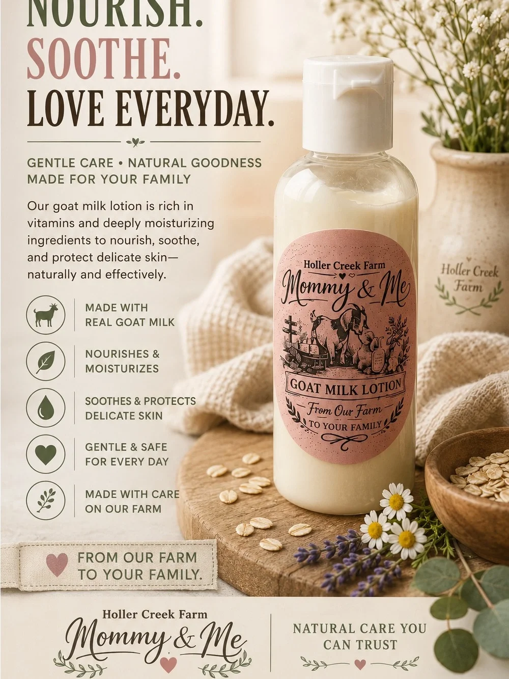 Mommy & Me Goat Natural Essentials